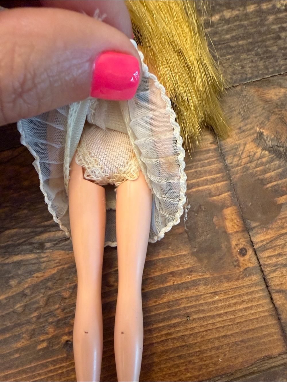 ORIGINAL DRESS Vintage 1970s Topper Dawn Doll P11A Blue Eyes Mini Blonde - Picture 7 of 12